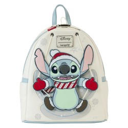 Mini Sac à dos Loungefly LILO & STITCH Noël