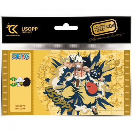 Golden Ticket ONE PIECE Usopp