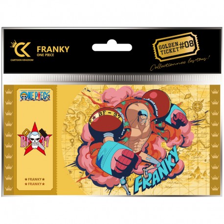 Golden Ticket ONE PIECE Franky