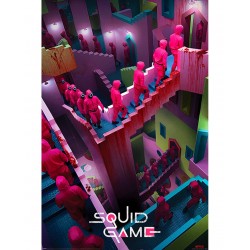 Maxi Poster SQUID GAME Crazy Staires
