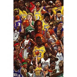 Maxi Poster NBA - Superstars