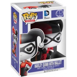 Figurine Pop DC COMICS - Harley Quinn with Mallet
