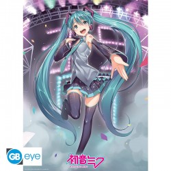 Mini Poster VOCALOID Miku Stage