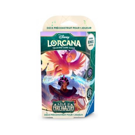 Carte LORCANA - Deck de Démarrage Chapitre 7 : L'île d'Archazia