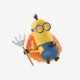Pop Mart MINIONS - Lazy Every Day
