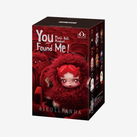 Pop Mart SKULLPANDA - You Found Me! (Plush Doll Pendant)