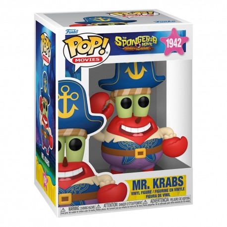 Figurine Pop BOB L'EPONGE - Mr. Krabs (Pirate)