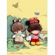 Pop Mart DIMOO WORLD x Disney (Vinyl Plush Keychain)