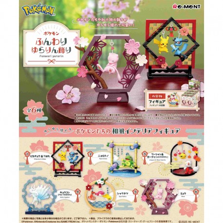 Blind Box Re-Ment POKEMON - Funwari Yurarin