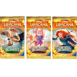 Carte LORCANA - Booster Chapitre 12 Contrées Inconnues