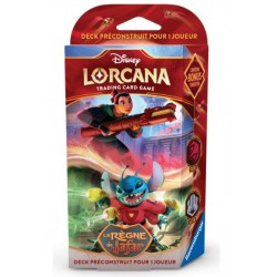 Carte LORCANA - Deck de Démarrage Chapitre 8 Le Règne De Jafar