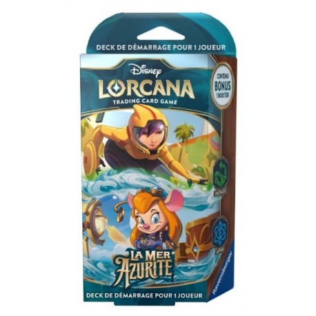 Carte LORCANA - Deck de Démarrage Chapitre 6 : La Mer Azurite