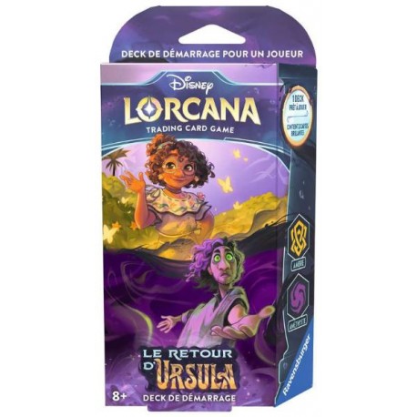 Carte LORCANA - Deck de Démarrage Chapitre 4 Le Retour d'Ursula