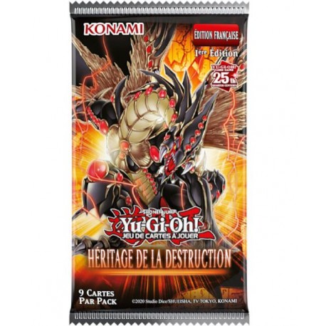 Cartes YU-GI-OH! - Booster Héritage de la Destruction