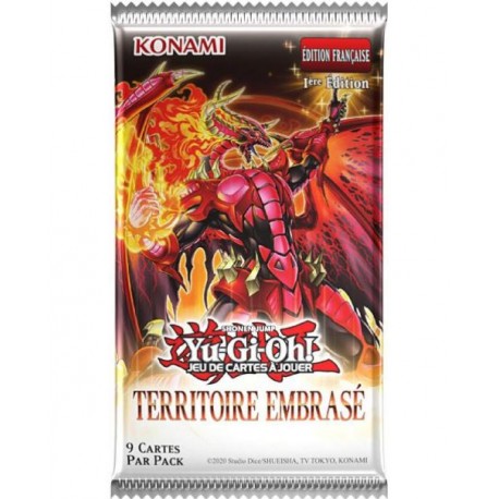 Cartes YU-GI-OH! - Booster Territoire Embrasé