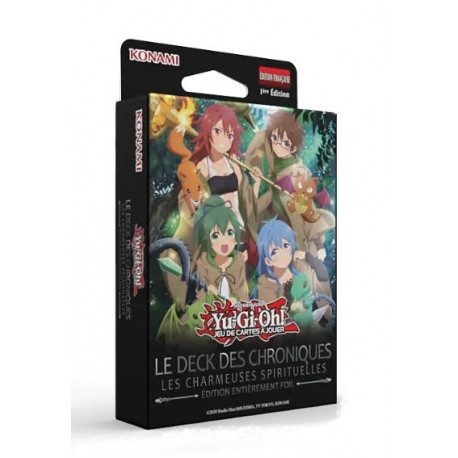 Cartes YU-GI-OH! Deck de Structure - Le Deck des Chroniques : Les Charmeuses Spirituelles