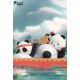 Blind Box 52Toys PANDA ROLL - Dragon Boat Racing