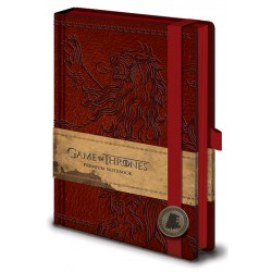 Notebook A5 Premium GAME OF THRONES - Lannister