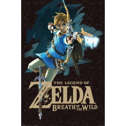 Poster Maxi ZELDA BREATH OF THE WIND - Game Over