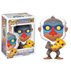 Figurine Pop LE ROI LION - Rafiki & Simba