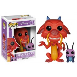 Figurine Pop MULAN - Mushu et cricket