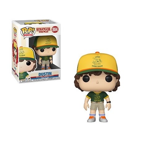 Figurine Pop STRANGER THINGS - Dustin At camp