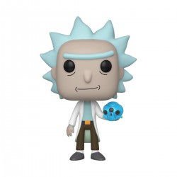 Figurine Pop RICK ET MORTY - Rick With Cristal Skull