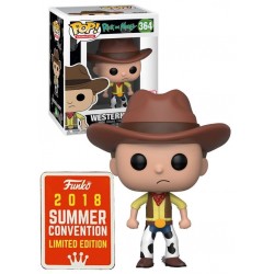 Figurine Pop RICK ET MORTY - Morty Western Summer 2018 Exclu