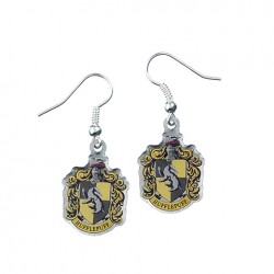 Boucles d’oreilles HARRY POTTER Armoirie de Poufsouffle