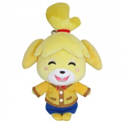 Peluche ANIMAL CROSSING Shizue Isabelle (souriant) 20cm
