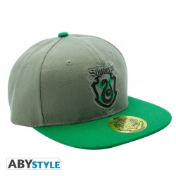 Casquette HARRY POTTER snapback- Gris & Vert Serpentard