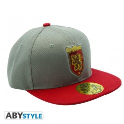 Casquette HARRY POTTER snapback- Gris & Rouge Gryffondor