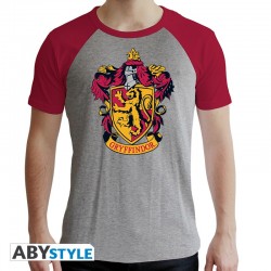 T-shirt Gryffondor - HARRY POTTER - Homme gris et rouge