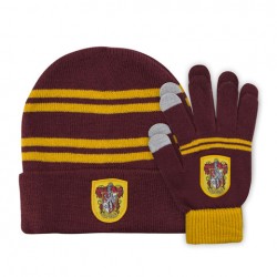 Pack Bonnet et Gants Tactiles Enfant HARRY POTTER - Gryffondor