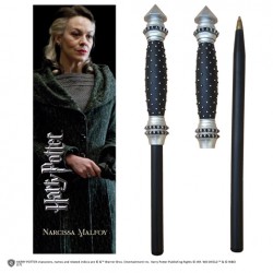 Stylo baguette et marque page HARRY POTTER Narcissa Malfoy