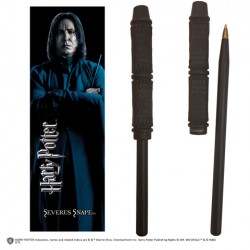 Stylo baguette et marque page HARRY POTTER Rogue