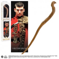 Baguette Magique avec marque-page 3D HARRY POTTER - Viktor Krum