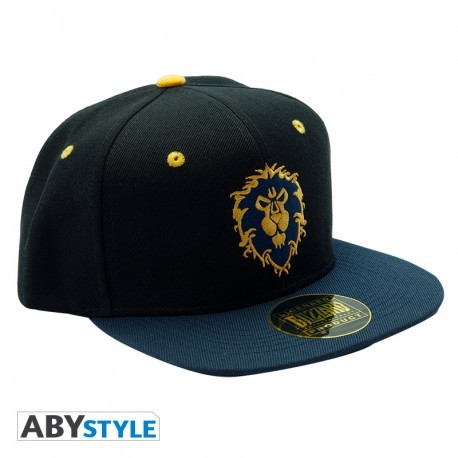 Casquette WORLD OF WARCRAFT snapback Bleu Alliance