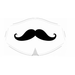 Masque MOUSTACHE Lavable