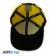 Casquette ASSASSINATION CLASSROOM snapback Noir & Jaune - Koro