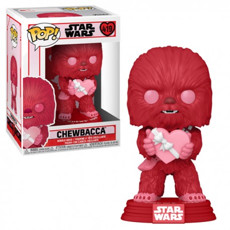 Figurine Pop STAR WARS Saint-Valentin Chewbacca