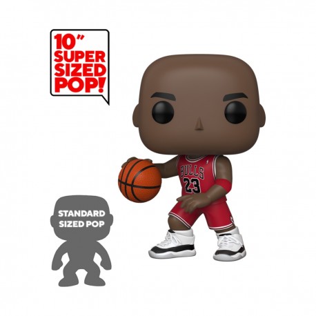 Figurine Pop NBA Michael Jordan Red Jersey 25cm