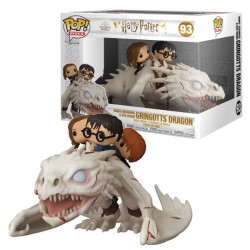 Figurine Pop HARRY POTTER Rides Dragon & Harry Ron Hermione