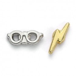 Boucles d’oreilles - Harry Potter - Éclair et lunettes