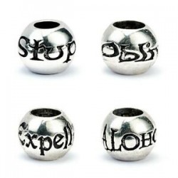 Ensemble de perles Charms - Harry Potter - 4 perles de sort