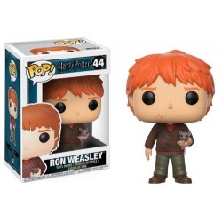 Figurine Pop HARRY POTTER - Ron Weasley avec Croutard