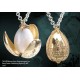 Collier pendentif -HARRY POTTER- œuf d'or