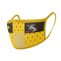 Pack de 2 Masques en tissu Harry Potter Poufsouffle