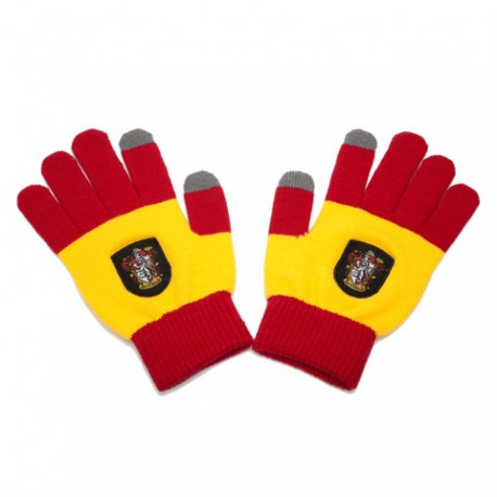 Gants tactiles - HARRY POTTER - Gryffondor rouge et jaune