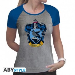 T-shirt Serdaigle - HARRYPOTTER - Femme gris et bleu